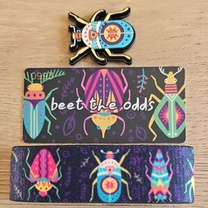 ZOX "BEET THE ODDS" #993 OF 1000 MADE ZOTD W MAGNET & WRISTBAND